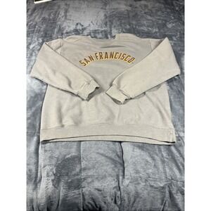 Vintage  San Francisco Giants Crewneck Sweatshirt Gray  Size M‎ MLB